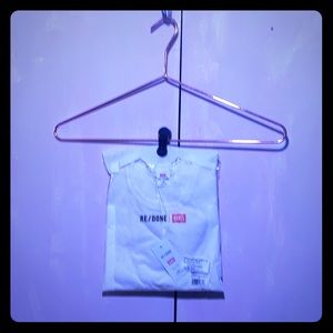 RE/DONE // Hanes 1950s Boxy Crop Tee